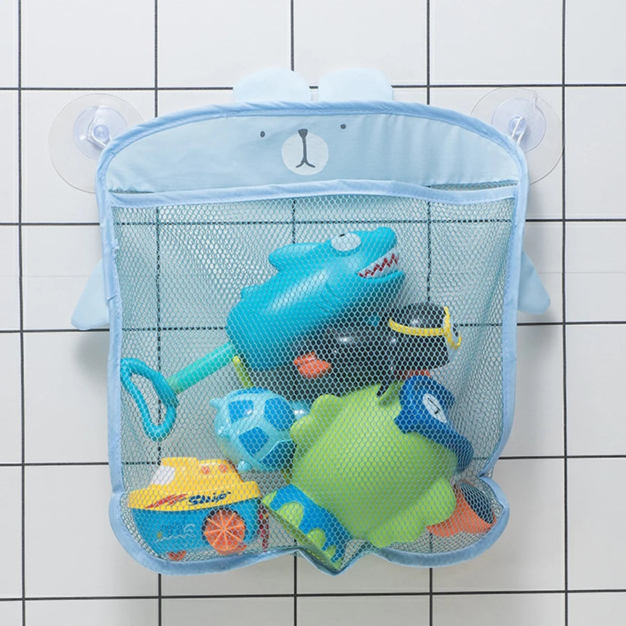 Organisateur de Jouets de Bain Requin Souriant