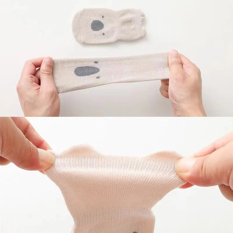 Chaussettes Antidérapantes pour Bébé - Petits Pas Doux™