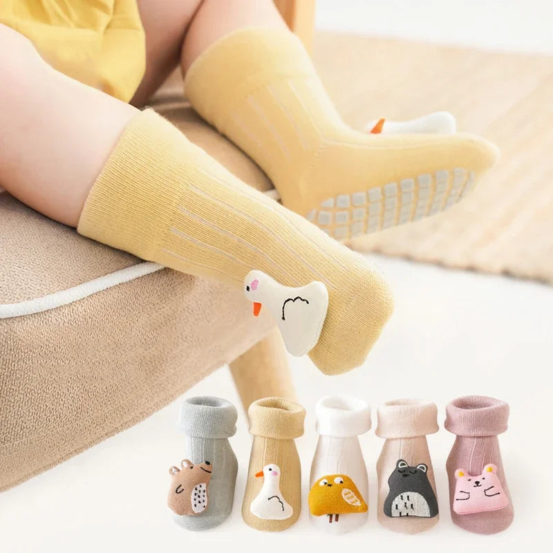 Chaussettes antidérapantes pour bébé| Babychou™