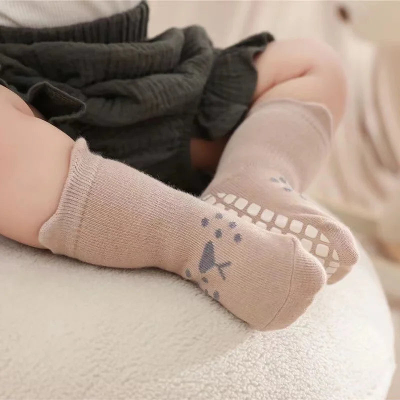 Chaussettes Antidérapantes pour Bébé - Petits Pas Doux™