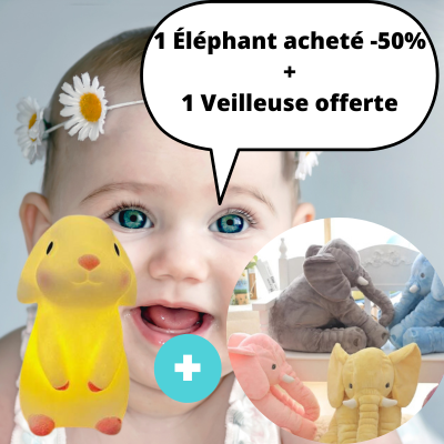 LoyalFriends™ La peluche éléphant